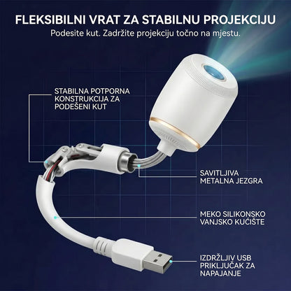 ⏰️ Zadnji dan akcije! 🔥 –SCNDR® Projektor noćnog svjetla – Pametni holografski projektor zvijezda 💎